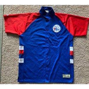 Hardwood Classics, Shirts, Vintage Hardwood Classics 76ers Baseball Jersey